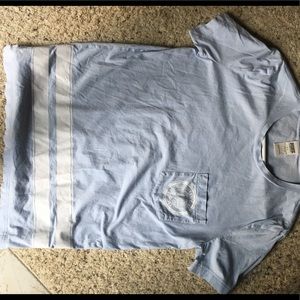 Sky blue Victoria secret pink T-shirt